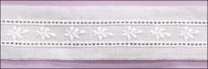 SALE!  Embroidered Double Entredeux